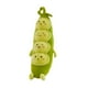 thumbnail image 4 of Guisante de peluche de juguete, muñeco de guisante de peluche suave, decoración de habitación para niños, almohada de peluche de guisante de 50 cm de largo, guisante Verde, 4 of 9