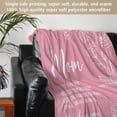 thumbnail image 4 of Manta Gilt Glimmer Mom Gifts, 127 x 152 cm, franela rosa, 4 of 7