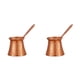 thumbnail image 2 of Naiovety Copper Plated Turkish Coffee Pot Anti Stovetop Handles Hot for Cafe Home Type1 NO1, 2 of 6