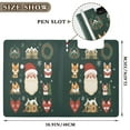 thumbnail image 3 of FORMRS A4 Clipboard Folder with Pen Holder Horizontal Foldable School Office Binder, Green Christmas, 3 of 9