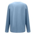 thumbnail image 5 of Chandails à Capuchon de Mode pour Femmes 2023 Oversize Texte Drôle Lettre Imprimée Col Rond Manches Longues Chandail en Molleton Ample Chandail Blouse 50 % de Rabais Liquidation Costumes Halloween/noël, 5 of 5