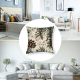thumbnail image 5 of nygtbtfer Hello Vibes Decorative Throw Pillow Set of 2, , Pine Branch Christmas Holiday White, 5 of 7
