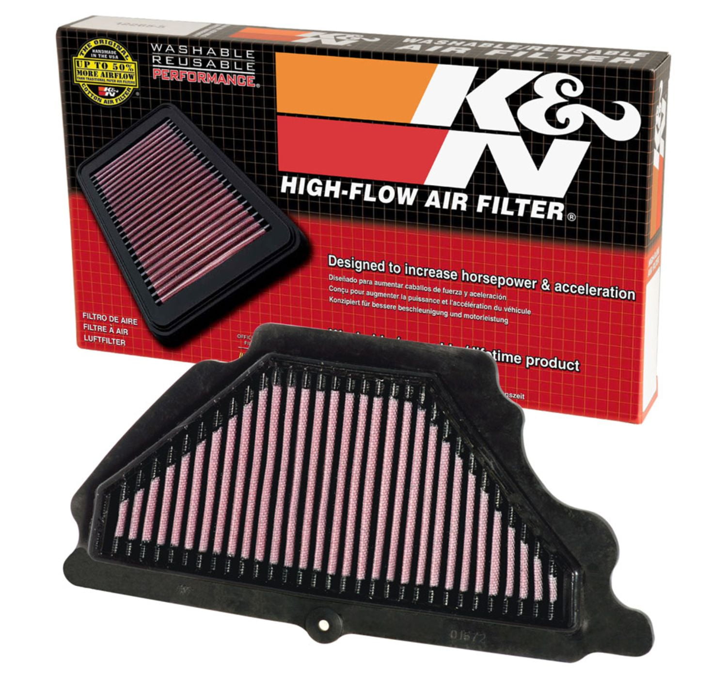 K&N Engine Air Filter: High Performance, Premium, Powersport Air