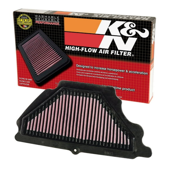 K&N Engine Air Filter: High Performance, Premium, Powersport Air Filter: 2007-2008 KAWASAKI (ZX600 Ninja ZX-6R) KA-6007