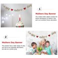 thumbnail image 2 of CIMAXIC Party 1 Set Glitter Letter String Flag Mother’s Day Party Banner Bunting Decorations,4.92"X4.33"X0.08", 2 of 5