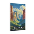 thumbnail image 2 of ELNEIT - Zion National Park Poster, Unframed Matte Paper, S11, 2 of 3