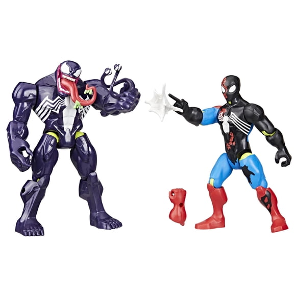 Figura de Acción Spider-Man Marvel MixMashers Venom vs Venomizado