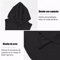thumbnail image 4 of Chaqueta Casual Chaleco Capucha Para Hombre Nuevo No Mangas, 4 of 8