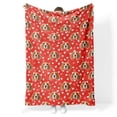 thumbnail image 3 of Dog Hearts Personalised Blanket, 3 of 4