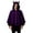 Purple, variant on SAWOBUUN Adult Devil Horned Hooded Cape Gothic Vampire Cloak for Halloween Stage Performance