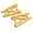 Gold, variant on Riousery 2PCS Aluminum Alloy Rear Lower Swing Arm Fit for KYOSHO 4WD Optima 1/10 RC Off Road Vehicle Toy Replacement Part Accessories 5.12 inches / 13 cm Silver Color Flawless Upgrade Precision Built