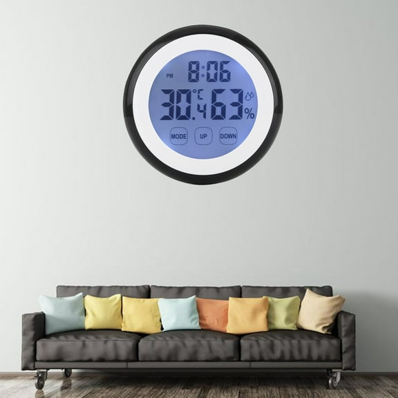 TAILTOSS 1Set Mini Small Digital Temperature Humidity Meter for Home Use with Lcd Display Indoor Humidity Gauge
