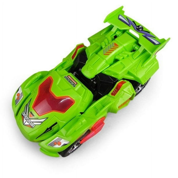 MesaSe Voitures pour Enfants/ Jouets Dinotrux/ Jouets Transformers/ Voitures pour Enfants Voiture Led à Déformation 3d Jouets Dinosaures pour Enfants Véhicules de Jeu avec Lumière Musique Clignotante pour Noël Cadeau pour Enfants Lampe Jouets