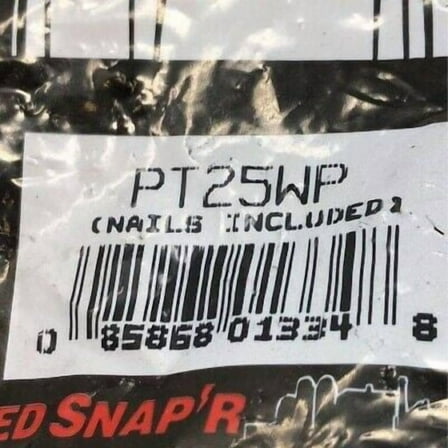 Red Snap'R 25 Poly Tape Wood Post Electric Fence Insulators Nails Included New