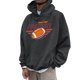 thumbnail image 1 of Gibobby Sudaderas y2k Camisetas casuales con capucha para hombre de manga corta de color liso(Gris,M), 1 of 4