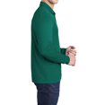 thumbnail image 3 of Mafoose Men's Posi-UV Pro Long Sleeve Polo Shirt Marine Green Large, 3 of 5