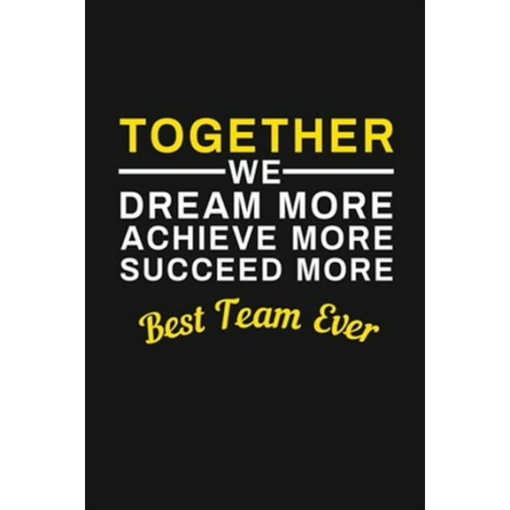 Best Team Ever: Staff Recognition Gifts (Paperback)