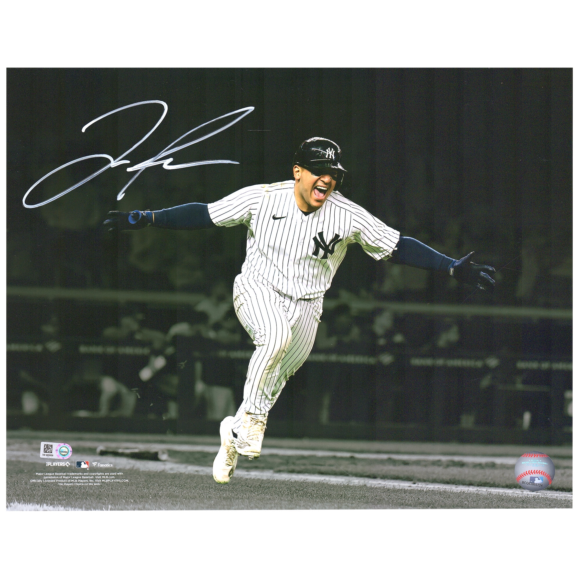 Jose Trevino New York Yankees Autographed 11