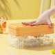 thumbnail image 1 of Molde de silicona de grado alimenticio para fabricantes de bloques de hielo | Tapa de fácil liberación y a prueba de olores | Bandeja de cubitos de hielo a prueba de fugas | Combo blando-duro para, 1 of 7
