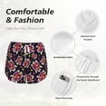 thumbnail image 6 of Lsque Ladybug Printed Women's Running Shorts with Liner Pockets,Elastic Quick Dry Workout Athletic Gym Yoga Shorts,Womens High Waist Shorts-X-Large, 6 of 9