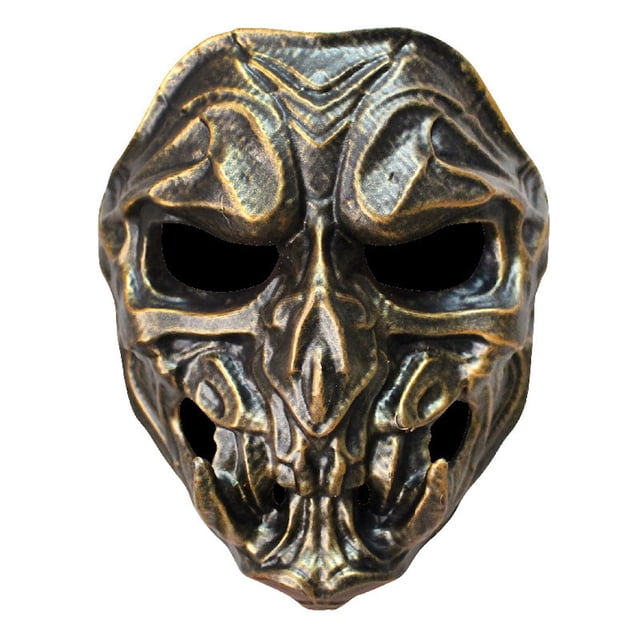 Máscara de cosplay Predatorss de resina para Halloween, carnaval y pascua