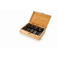 thumbnail image 4 of Master 28 pièces pierres chaudes de massage 100% Basalte Rocks pour corps de massage Amérique marque, 4 of 7