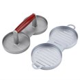 thumbnail image 1 of Heaveant Hamburger Press, Aluminum Alloy Non-Stick Double Burger Press Mold Hamburger Meat Beef Kitchen Tools, 1 of 8
