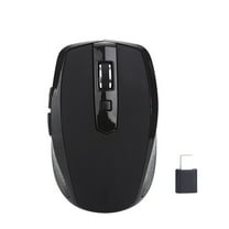 2.4GHz Type C Wireless Mouse - 3 Adjustable DPI (800/1200/1600), 6 Buttons, Ergonomic Design, for MacBook/USB-C Devices