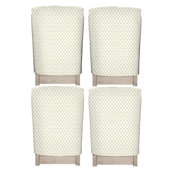 SIGNBLOC 1 Pack Dining Chair Back Covers, Stretch Chair Back Protectors for Home Kitchen Restaurant Decor