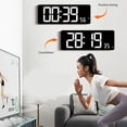 thumbnail image 3 of Colorful LED Clock With Multiple Functions Including Time Date And Temperature, 3 of 11