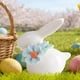thumbnail image 4 of Uuiauoio 1 pc Mini Ceramic Rabbit Figurines, Porcelain Easter Bunny Decorations for Home, Tabletop Ornament, Tea Ceremony Pet, 4 of 6