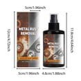 thumbnail image 2 of Ohufall 100Ml Multi Metal Rust Remover For Tools And Auto Versatile Rust Cleaner Solution, 2 of 9