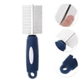 thumbnail image 3 of Durable Pet Grooming Brush for Pet 7.48"x2.05" Blue, 3 of 6
