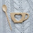 thumbnail image 3 of Weloille Wooden Shawl Pin Shawl Stick Sweater Clips Musician Brooch Sweater Stick Knitting(Length: 9cm), 3 of 9