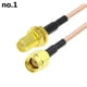 thumbnail image 4 of Cable adaptador con conector SMA macho a hembra, cable de extensión de antena, cable RF 0-6G, cable RG316, 4 of 4