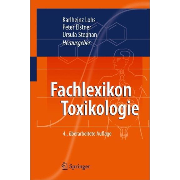 Fachlexikon Toxikologie, (Hardcover)