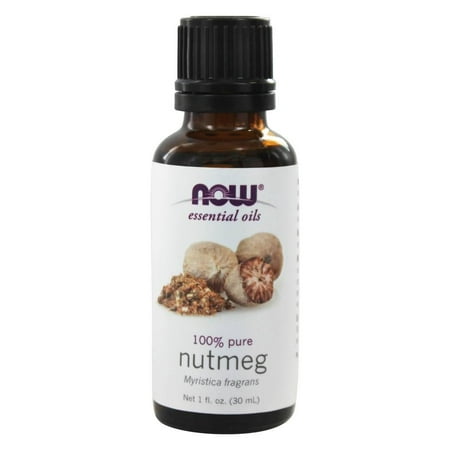 - NOW Foods - Nutmeg Oil Pure - 1 oz.