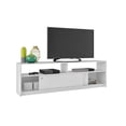 thumbnail image 1 of Centro de Entretenimiento Midtown Concept mesa TV 60 Rack TV - All White, 1 of 5
