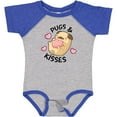 thumbnail image 3 of Inktastic Valentines Day Pugs & Kisses with Hearts Boys or Girls Baby Bodysuit, 3 of 5