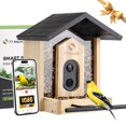 thumbnail image 1 of Comedero inteligente para aves TT Nature de 1,5 L con cámara y techo de hierro, 1 of 8