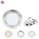 thumbnail image 2 of Foco LED empotrable de techo, ultrafino, CA 110 V, 220 V, 5 W, 9 W, 12 W, 15 W, 18 W, CC 12 V, 24 V, panel de luz LED redondo, 2 of 5