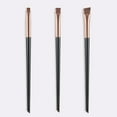 thumbnail image 3 of Jnismy 3Pcs Blade Eyeliner Eyebrow Brush Set Fine Portable Long Lifespan Makeup Brushes for Brow Contouring, 3 of 7