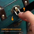 thumbnail image 2 of 10 Pcs Bronze Toggle Buckles Hardware Antique Latch Clasp with Screws for Small Wooden Box Suitcase Cabinet, 2 of 3