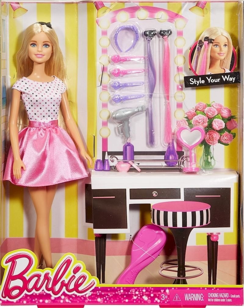 barbie playsets walmart