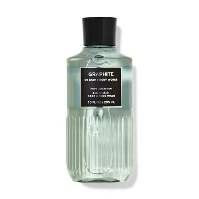 Bath and Body Works Men's Collection Graphite 3-in-1 Hair