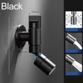 thumbnail image 3 of BUYISI Balcony Mop Pool Faucet Household Single Cold Wall-Mounted Mop Pool Faucet Black, 3 of 5