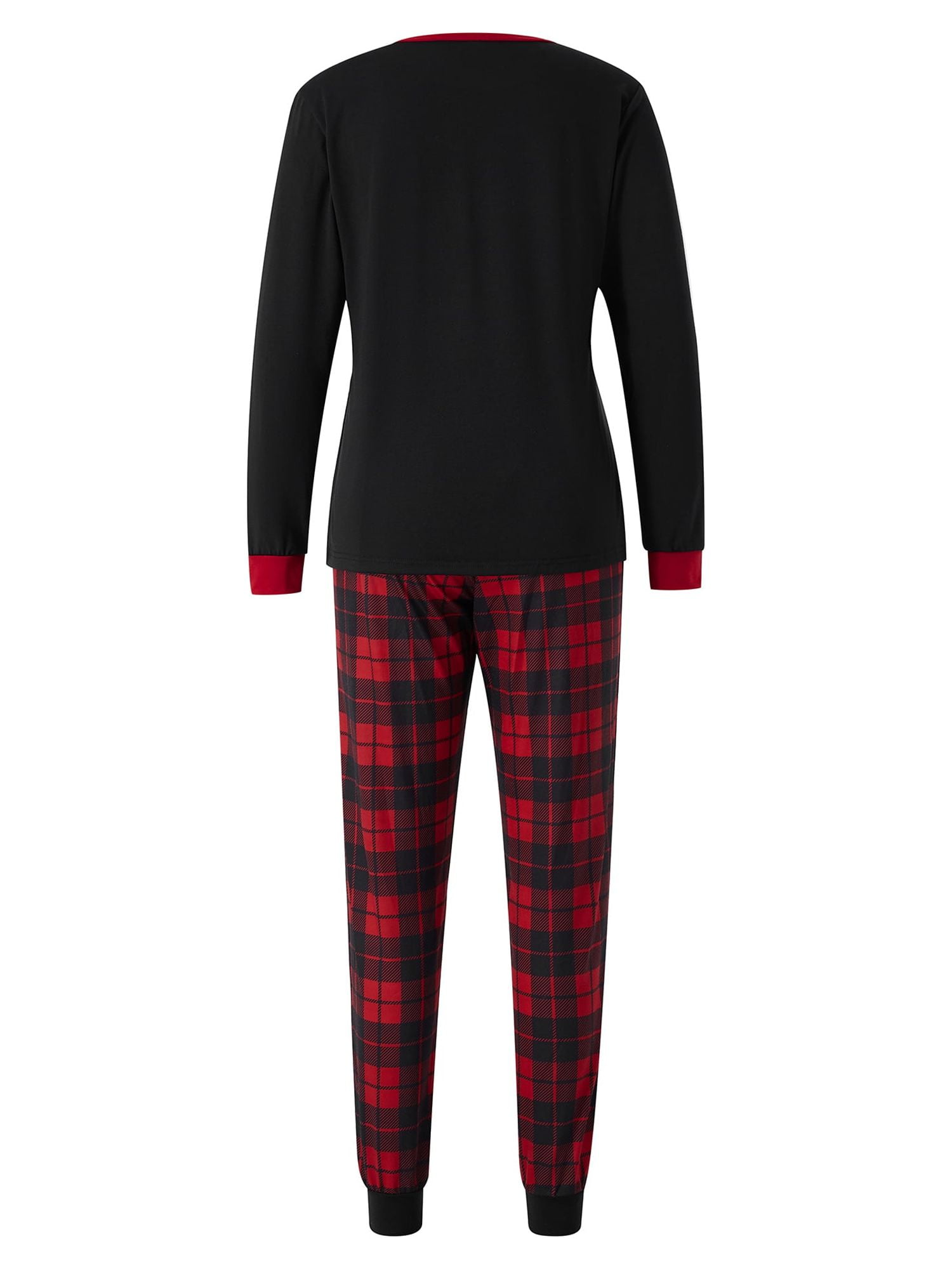 Qiylii Christmas Family Pajamas Matching Sets Matching Pjs for Adults Kids Holiday Home Family Sleepwear Set
