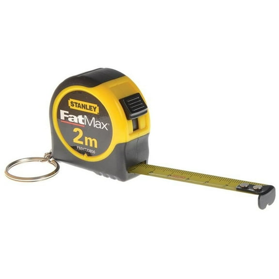 Stanley Hand Tools Key Ring Tape 2m (width 13mm)