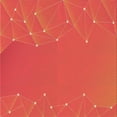 thumbnail image 1 of Ahgly Company Machine Washable Indoor Square Transitional Orange Red Orange Area Rugs, 6' Square, 1 of 7