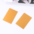 thumbnail image 4 of SKISUNO 100 Pcs Blank Business Cards for Aluminum Minimalist Professionals Conferences, 4 of 8